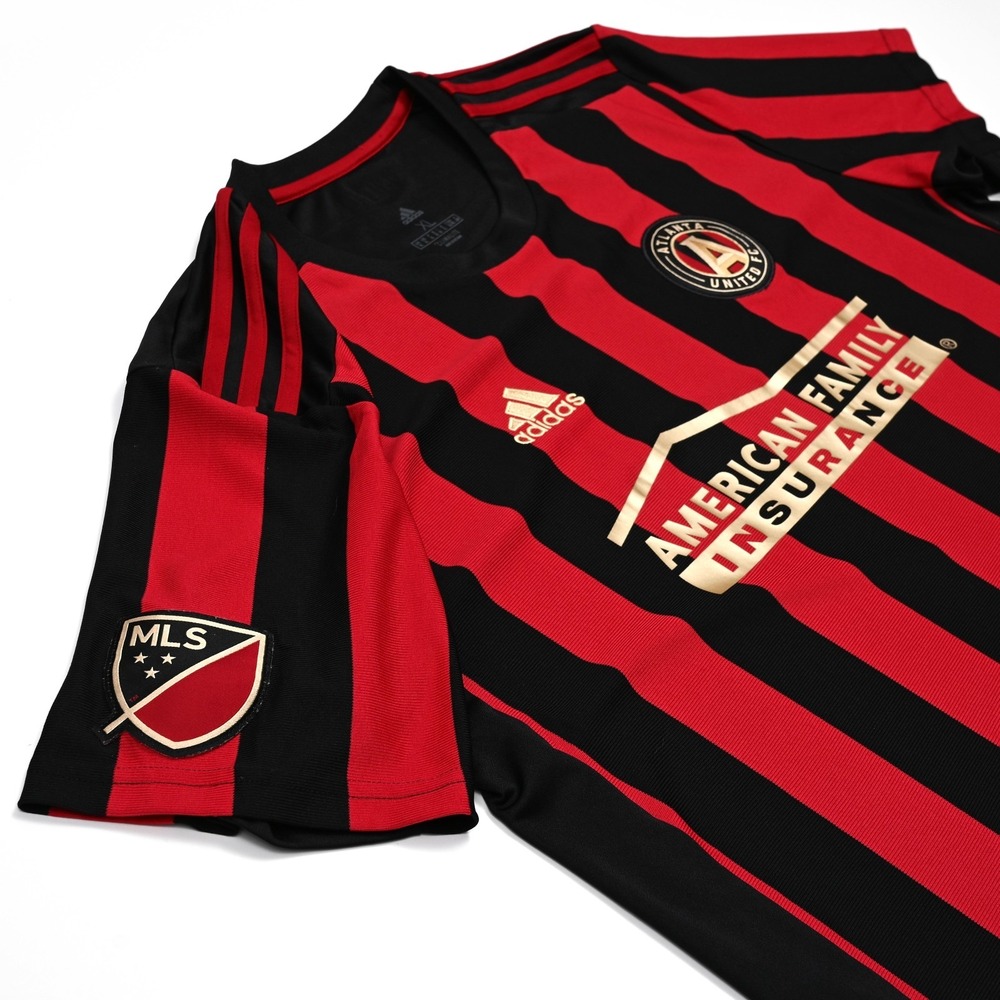 Adidas Atlanta United FC 2019 Season MLS Home Soccer Jersey Black Red Mens XL